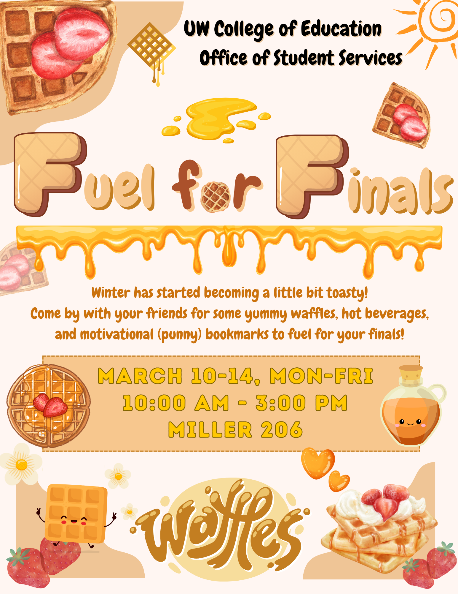 Fuel for Finals flyer