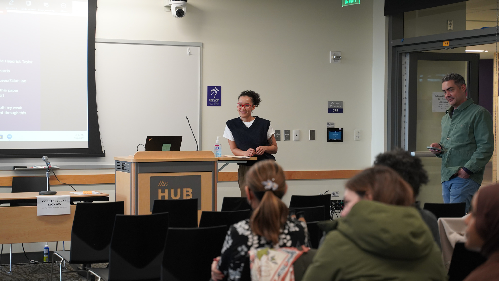 student presentation