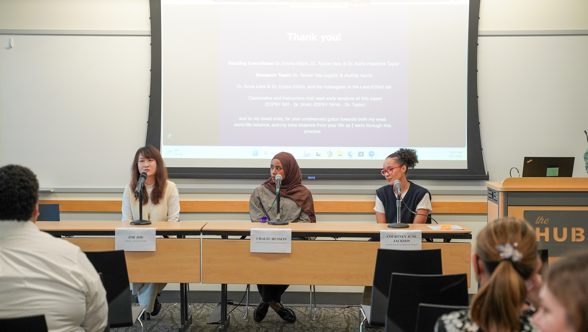 Student presentation