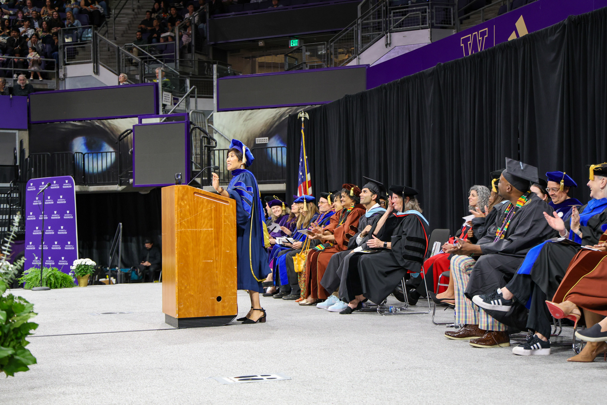 dean giving remarks