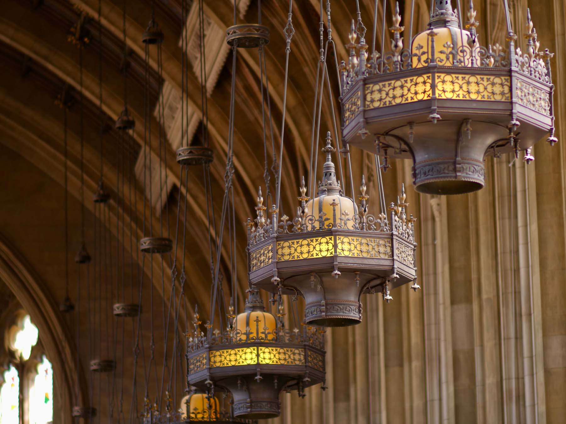 Ceiling in the Suzallo library