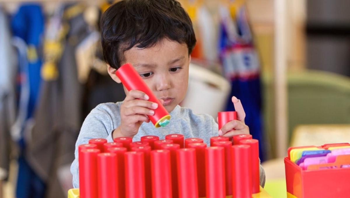 child learning